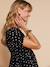 Robe grossesse allaitement cache coeur noir - vertbaudet enfant 