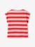 T-shirt marinière fille manches courtes - capsule famille bois de rose - vertbaudet enfant 