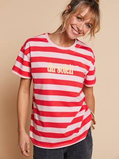 -T-shirt marinière "du soleil"