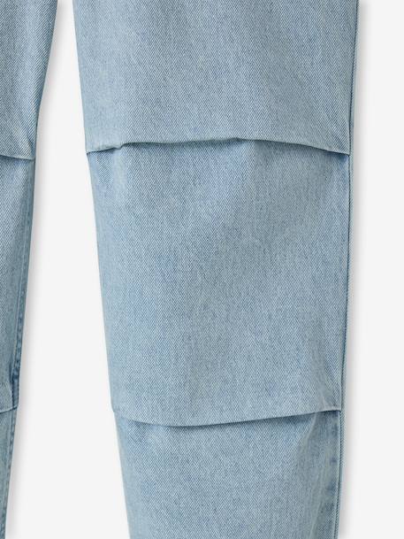 Pantalon parachute denim denim bleached - vertbaudet enfant 