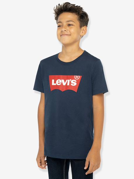 T-shirt Batwing LEVI'S blanc+marine - vertbaudet enfant 