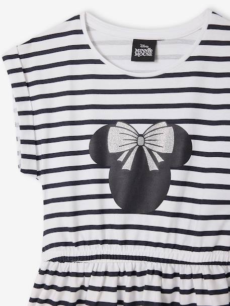 Robe marinière manches courte Minnie rayé marine - vertbaudet enfant 