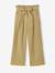Pantalon en gaze de coton fille Jonen encre+kaki - vertbaudet enfant 