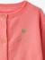 Gilet bébé en tricot broderie coeur blanc+corail - vertbaudet enfant 