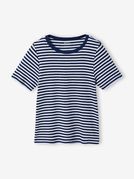 Lot 3 T-shirt côtelé écru - vertbaudet enfant 