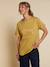 T-shirt manches courtes coton bio olive - vertbaudet enfant 