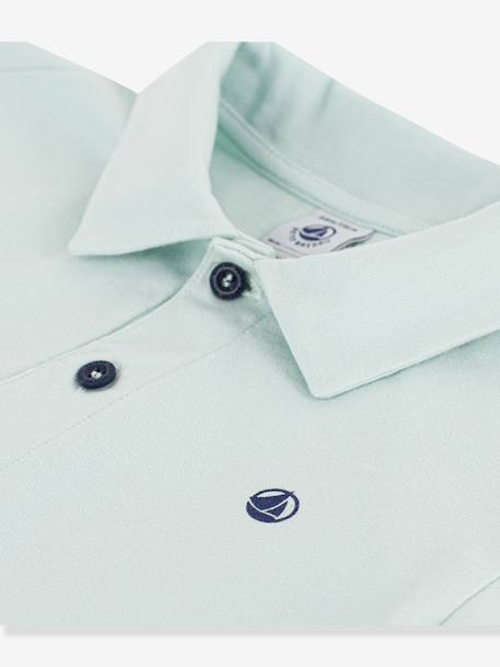 Polo manches courtes garçon vert - vertbaudet enfant 