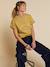 T-shirt manches courtes coton bio olive - vertbaudet enfant 