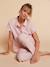 Pyjama vichy femme Capsule mère-fille rose poudré - vertbaudet enfant 