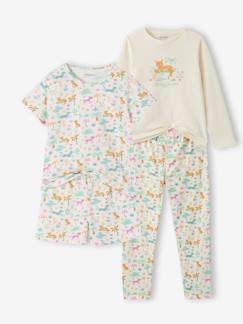 -Lot de 2 pyjamas jungle fille