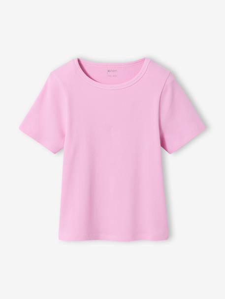 Lot 3 T-shirt côtelé écru - vertbaudet enfant 