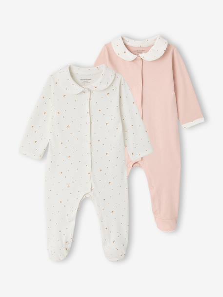 Bébé-Lot 2 pyjamas bébé coton bio