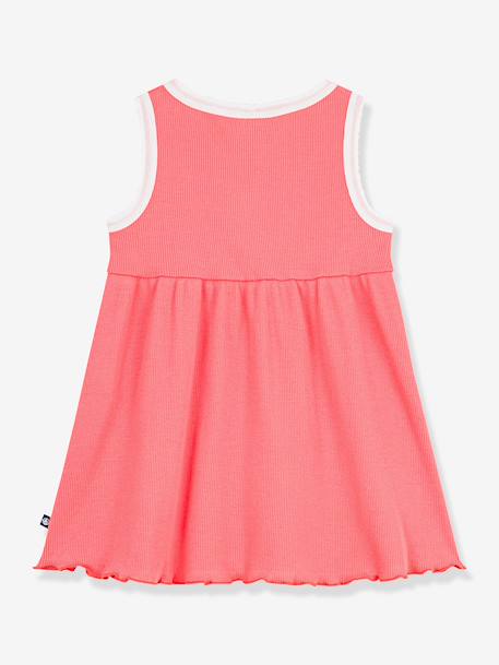 Robe bébé sans manches abricot - vertbaudet enfant 
