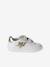 Baskets scratchées cuir enfant collection maternelle blanc+rose pâle - vertbaudet enfant 
