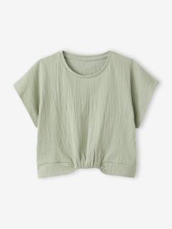 -Blouse met korte mouwen