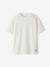 Lot 2 T-shirt manches courtes bleu grisé - vertbaudet enfant 