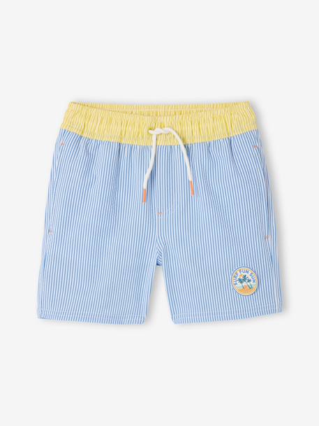 Maillot de bain garçon bleu - vertbaudet enfant 
