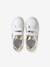 Baskets scratchées cuir enfant collection maternelle blanc+rose pâle - vertbaudet enfant 