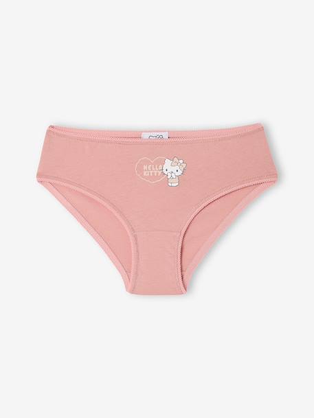 Lot de 5 culottes fille Hello Kitty coton blush - vertbaudet enfant 
