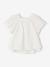 2-delige set met short voor meisjes Ella Happy Time wit - vertbaudet enfant 