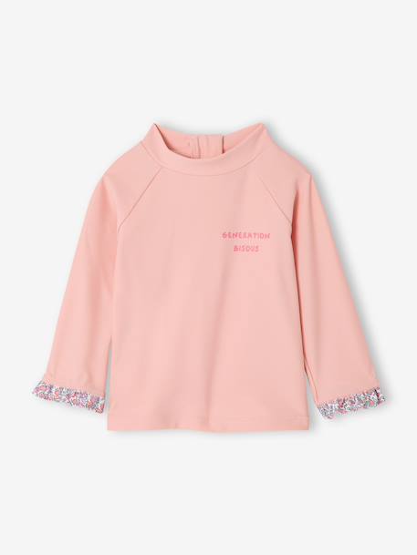 Maillot de bain anti UV 2 pièces rose pâle - vertbaudet enfant 