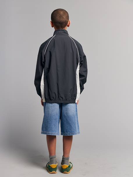 Lange denim bermuda double stone - vertbaudet enfant 