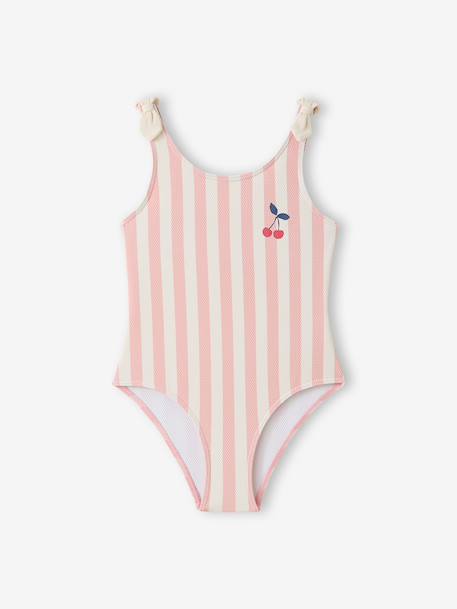 Maillot de bain 1 pièce fille rose - vertbaudet enfant 