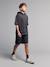 Ensemble short sweat manches courtes anthracite - vertbaudet enfant 