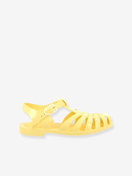 Sandales paille enfant Meduse jaune - vertbaudet enfant 