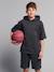Set met short en sweater met korte mouwen antraciet - vertbaudet enfant 