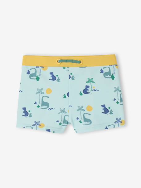 Maillot de bain bébé dino turquoise - vertbaudet enfant 