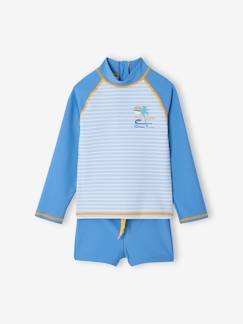 -Set met lange mouwen en UV-werende short