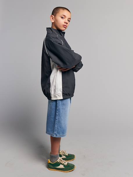Garçon-Bermuda long denim 