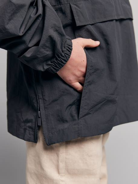 Coupe vent garçon à enfiler anthracite - vertbaudet enfant 