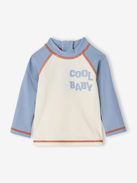 UV-werend babypakje grijsblauw - vertbaudet enfant 