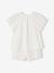 2-delige set met short voor meisjes Ella Happy Time wit - vertbaudet enfant 