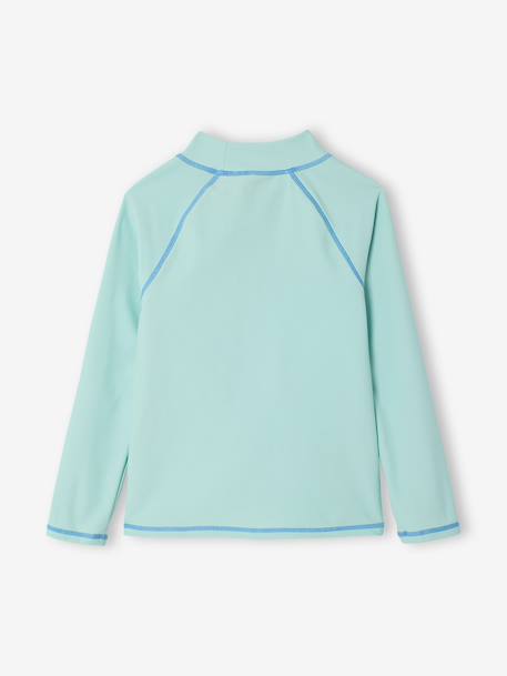 T-shirt anti UV garçon manches longue Surf turquoise - vertbaudet enfant 