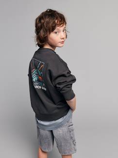 -Sweat garçon col rond oversize 
