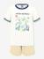 Pyjama short garçon blanc - vertbaudet enfant 