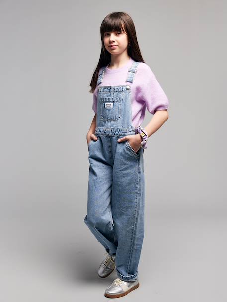 Fille-Salopette, combinaison-Salopette fille denim 