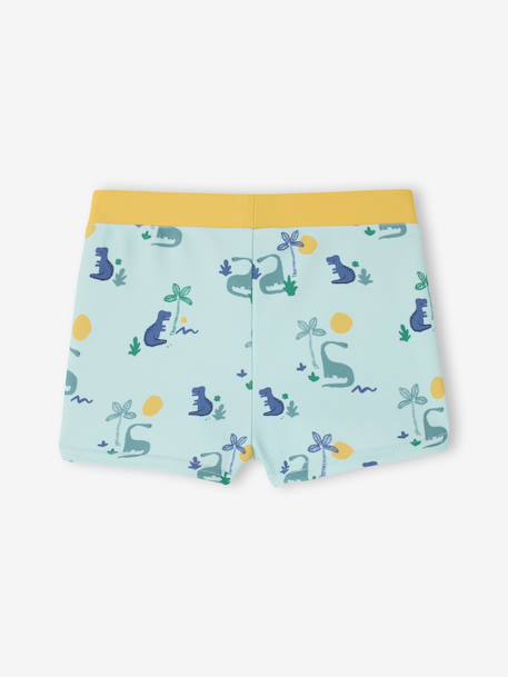 Maillot de bain bébé dino turquoise - vertbaudet enfant 