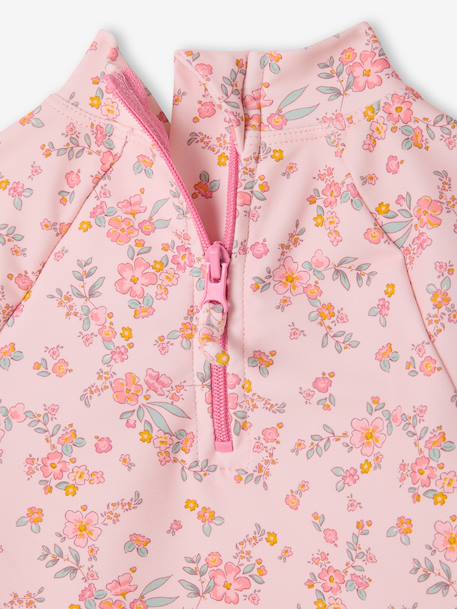 Anti-uv badpak 3-delig roze (poederkleur) - vertbaudet enfant 