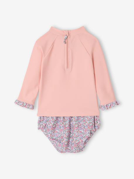 Anti-UV bikini lichtroze - vertbaudet enfant 