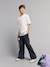 Lot 2 T-shirt manches courtes bleu grisé - vertbaudet enfant 