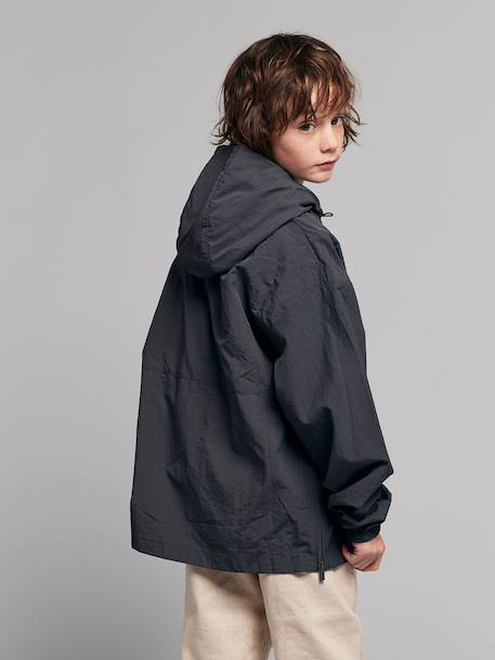 Coupe vent garçon à enfiler anthracite - vertbaudet enfant 