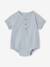 Body bébé garçon manches courtes bleu ciel - vertbaudet enfant 