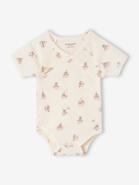 Lot 3 bodies bébé garçon coton bio rouge - vertbaudet enfant 
