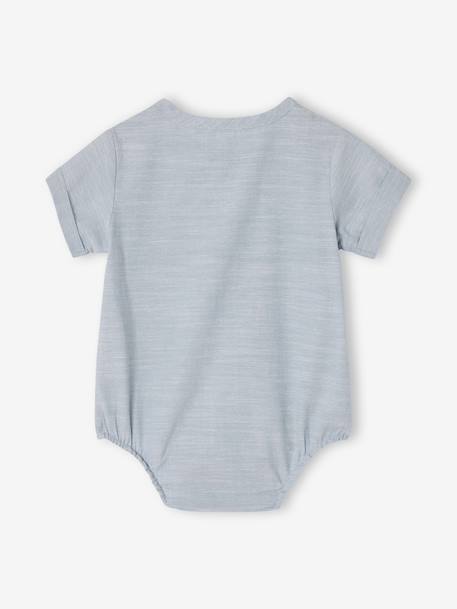 Body bébé garçon manches courtes bleu ciel - vertbaudet enfant 