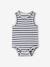 Set van 3 mouwloze baby body's van biologisch katoen blauw - vertbaudet enfant 