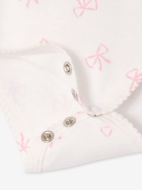 Set van 2 body's met bretels babymeisje ecru - vertbaudet enfant 